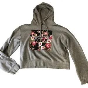 Floral Hoodie Vans Sweatshirts For Girls Vans Tops Shirt Womens